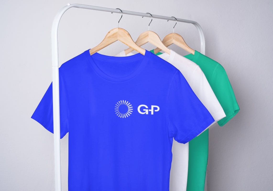 Globalization Partners T Shirt Blue